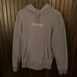 Hollister Blue Grey Hoodie S